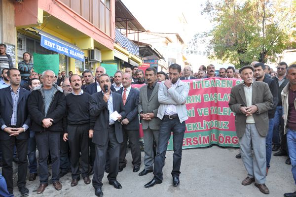 Tunceli’de protesto yürüyüşü olaysız sonuçlandı galerisi resim 3