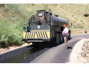 Düzgün Baba Yolu Asfaltlandı