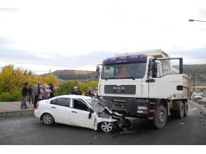 Tunceli’de Kaza