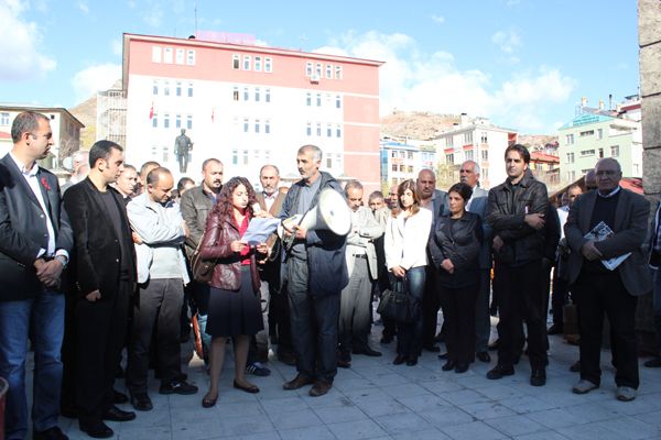 Tunceli Barosundan Gözaltı Tepkisi galerisi resim 2