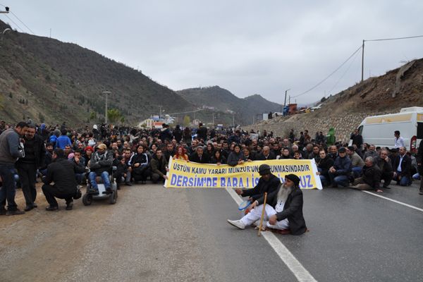 Tunceli'de Baraj Protestosuna 7 Bin Kişi Katıldı galerisi resim 10