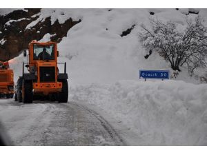 Çığ Nedeniyle Yollar Trafiğe Kapanıyor