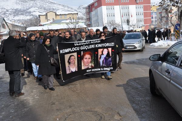 Tunceli’de Paris Saldırısına Tepki! galerisi resim 3