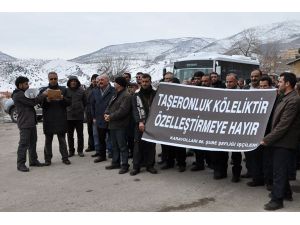 Taşeronlaşma ve Özelleştirmeye Tepki!