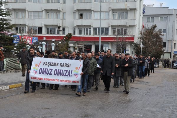 Sinop’taki saldırı Tunceli’de  kınandı galerisi resim 1