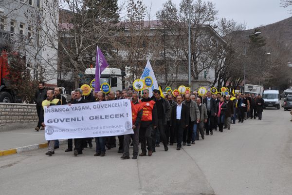 BES üyelerinden yürüyüşlü protesto galerisi resim 3