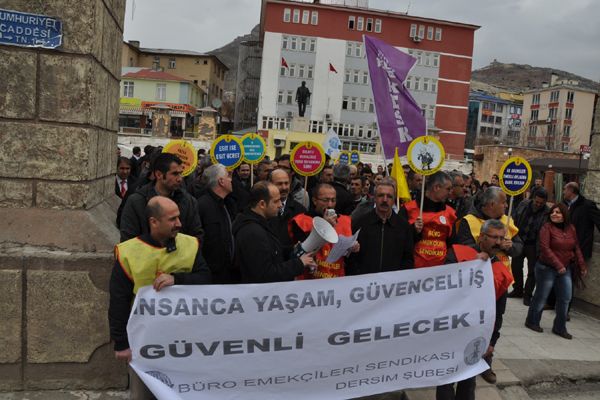 BES üyelerinden yürüyüşlü protesto galerisi resim 4