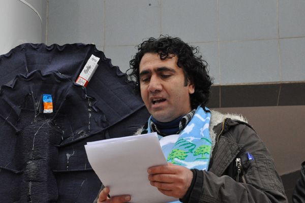 Dersimspor Taraftarından Çelenkli Protesto galerisi resim 1