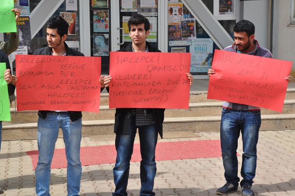 Tunceli Üniversitesi’nde Halepçe katliamı protesto galerisi resim 3