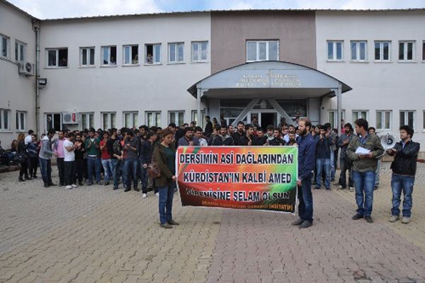 Tunceli Üniversitesinde Dicle Protestosu galerisi resim 2