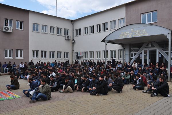 Tunceli Üniversitesinde Dicle Protestosu galerisi resim 3