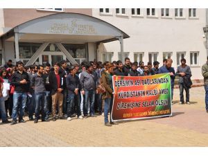 Tunceli Üniversitesinde Dicle Protestosu