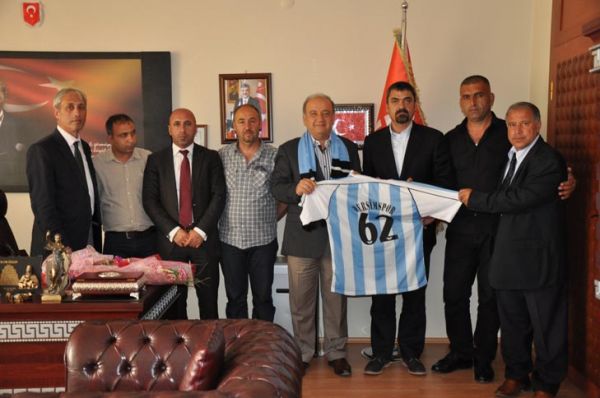 Dersim Spor’dan Rektör Boztuğ’a ziyaret galerisi resim 1