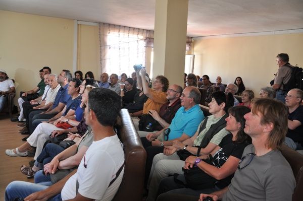 Turistler Belediye Başkanı Şahin’i ziyaret etti galerisi resim 1