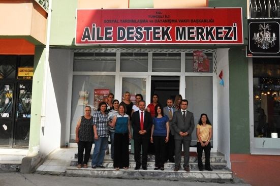 Aile Destek Merkezi Kursiyerleri Sertifikalarını A galerisi resim 1