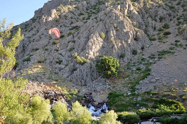 Ovacık'ta Paramotorla Uçuş Yapıldı galerisi resim 3