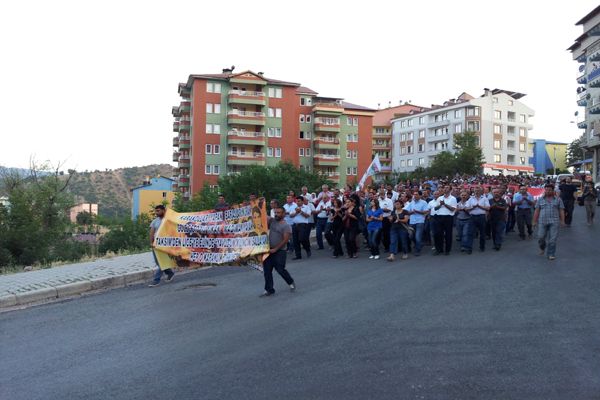 Tunceli'de Sivas Olayları Protestosu galerisi resim 3