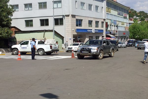 Tunceli’de yol çizgisi eziyeti galerisi resim 1