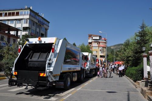 Tunceli Belediyesi, 7 yeni araç daha aldı galerisi resim 3