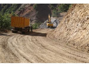 Tunceli'de Yol Yapım Çalışmaları