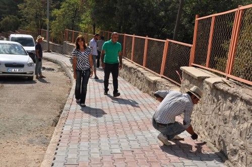 Belediye Başkanı  Şahin, Çalışmaları Yerinde İncel galerisi resim 4