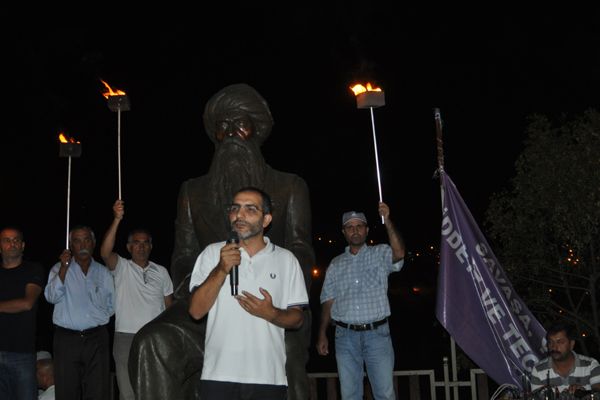 Tunceli'de Meşaleli Barış Kutlaması galerisi resim 1