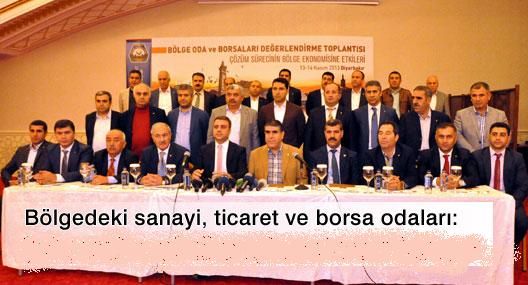 Diyarbakır’da 28 Oda ve Borsa Başkanı Toplandı galerisi resim 2