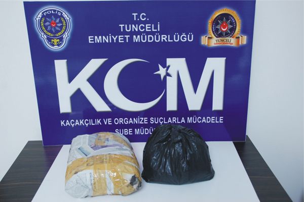 Tunceli'de uyuşturucu operasyonu galerisi resim 1