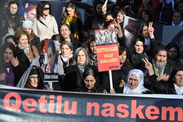 Tunceli'de Sakine Cansız İçin Yürüyüş Yapıldı galerisi resim 5