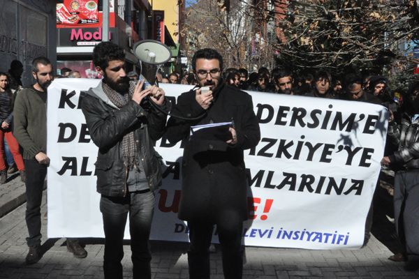 Tunceli’de Suriye protestosu galerisi resim 2