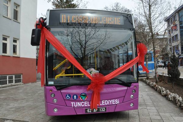 Tunceli Belediyesi İki Otobüs Aldı galerisi resim 4