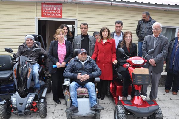 Tunceli Belediyesi'nden Engellilere Akülü Araç galerisi resim 6