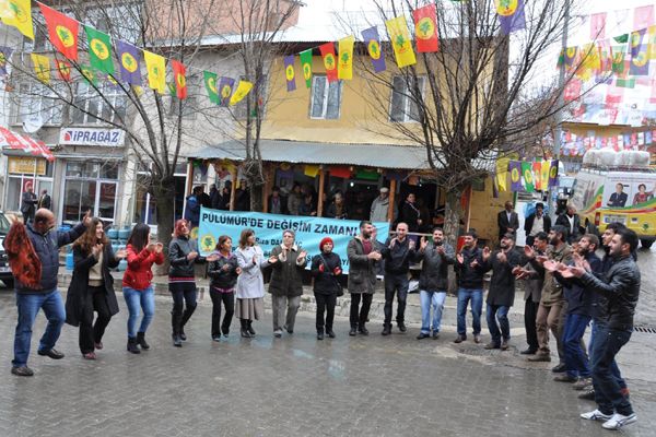 BDP Pülümür Seçim Bürosunu Açtı galerisi resim 2