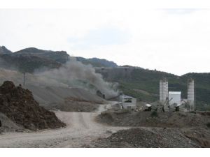 Baraj Protestosunda, Şantiye Konteynırları Ateşe V