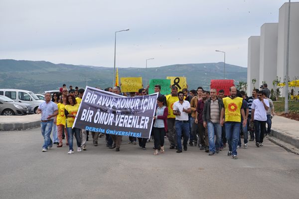 Maden Faciasına Yürüyüşlü Protesto galerisi resim 3