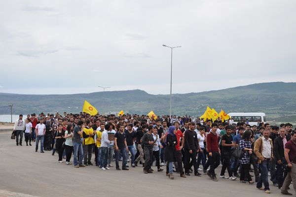 Maden Faciasına Yürüyüşlü Protesto galerisi resim 4