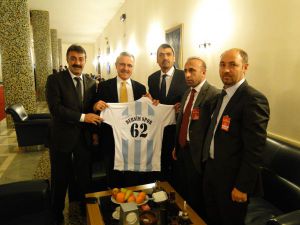 Dersim Spor Yönetim Kurulu Ankara’da ziyaretlerde