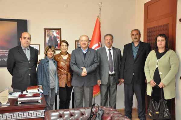 Tunceli CHP İl Yönetimi Rektör Boztuğ’u Ziyaret Et galerisi resim 2