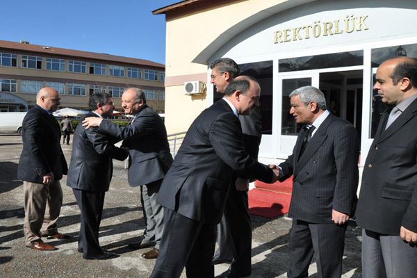 Muammer Erol, Rektör Boztuğ’u  ziyaret etti galerisi resim 2