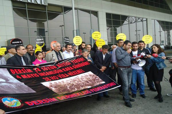 "Sabiha Gökçen"de Dersim katliamı eylemi galerisi resim 6