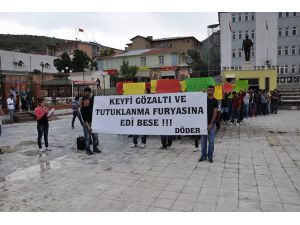 Gözaltına Alınması Protesto Edildi