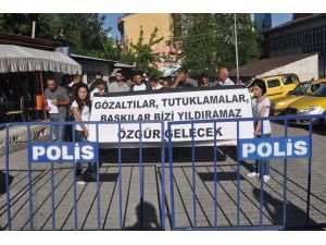 Tunceli’de gözaltılar protesto edildi