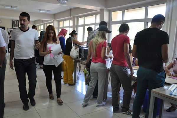 Tunceli Üniversitesinde kayıt heyecanı galerisi resim 1