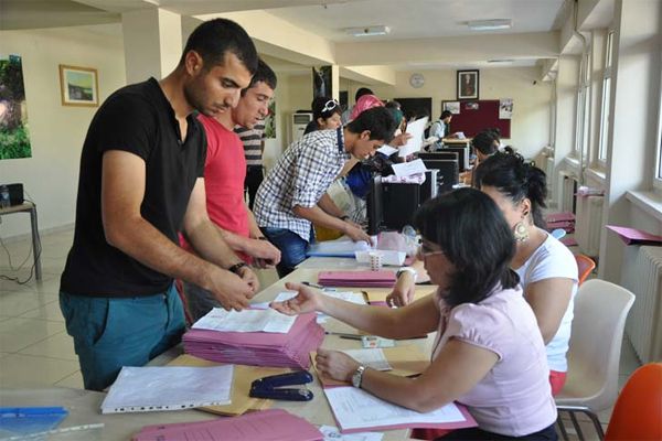 Tunceli Üniversitesinde kayıt heyecanı galerisi resim 2