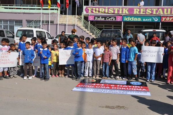 Ovacık'ta okullarda yapılan değişikliklere tepki galerisi resim 6