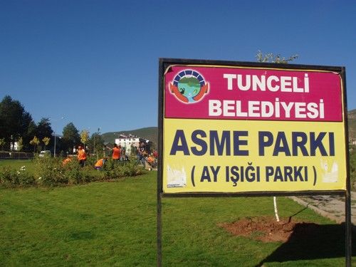 Asme Park’ında Temizlik Çalışması galerisi resim 1