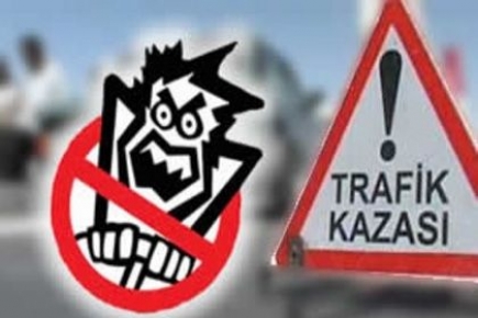 Tunceli'de trafik kazası:1 ölü, 3 yaralı