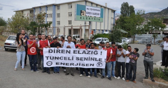 Tunceli'deki Elektrik Kesintilerinin Nedeni 'Grev'