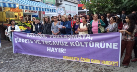 Tunceli'de Taciz Protestosu