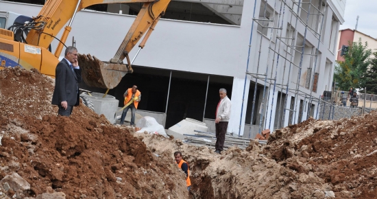 Tunceli'de Altyapı ve Yol Çalışmaları